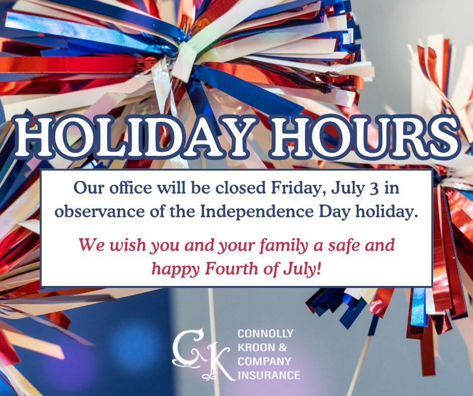 Connolly Kroon & Co Insurance Fourth of July Website Pop-Ups